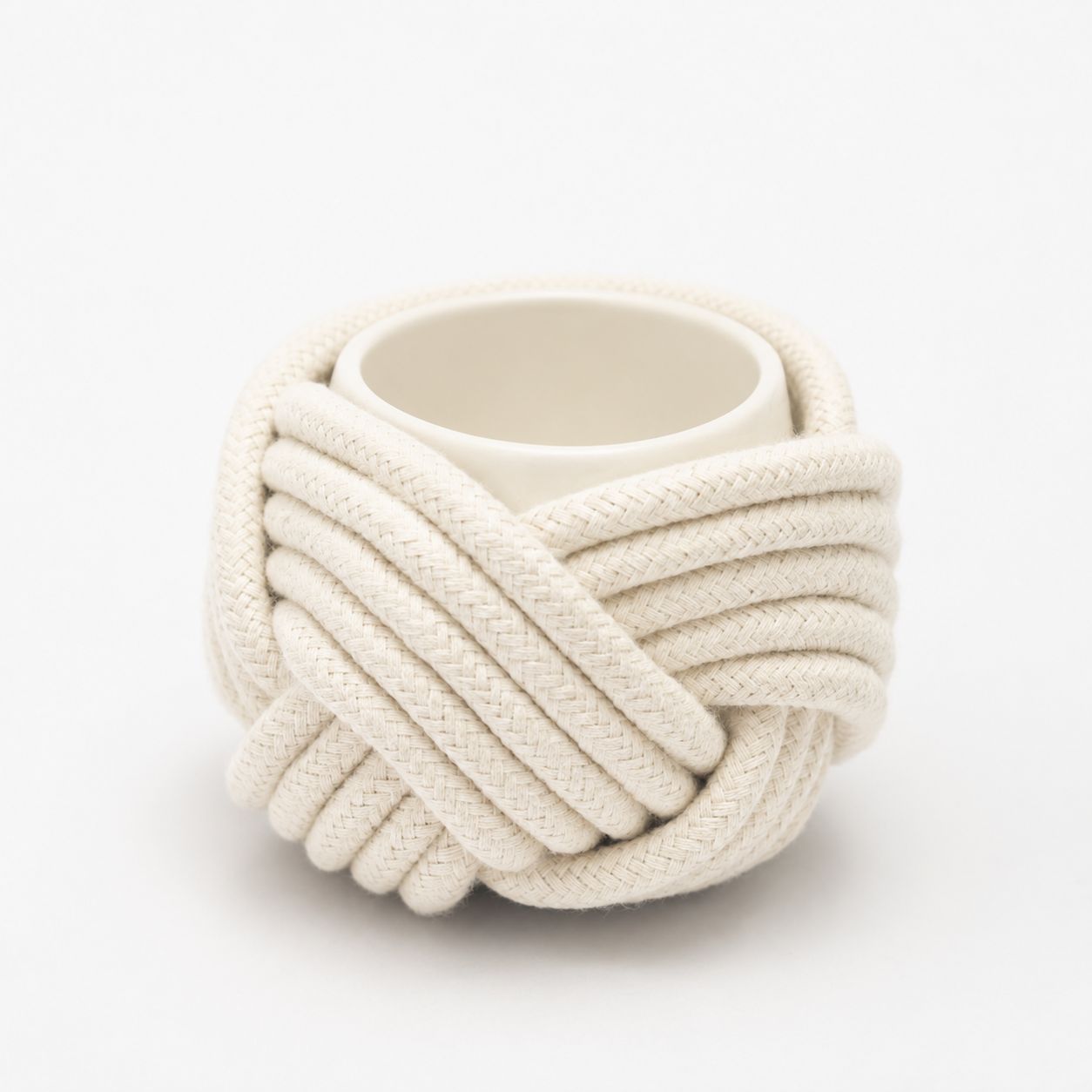 Mini Unbound Planter White
