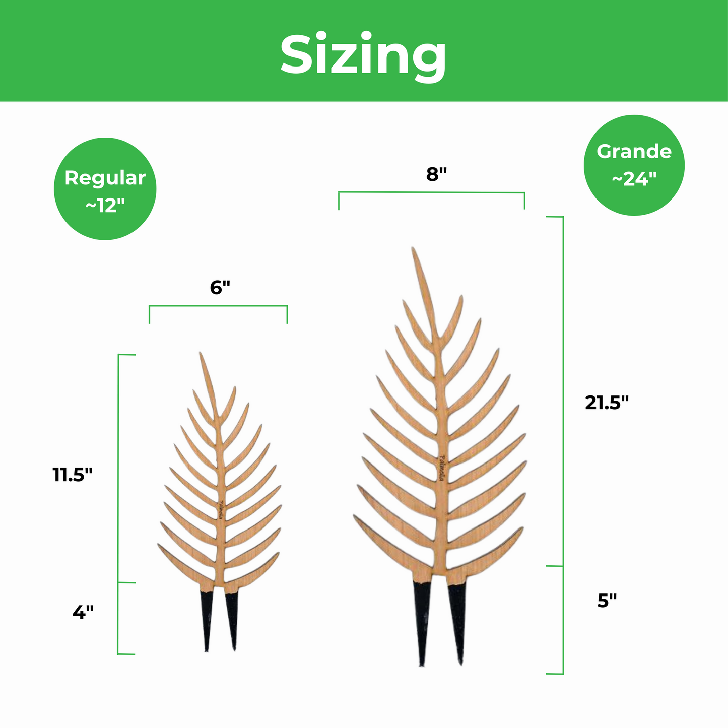 Palmella - Plant trellis inspired by the Palm Leaf
