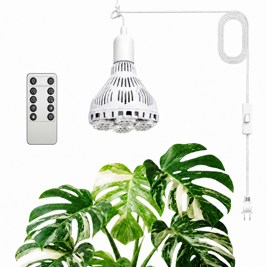 SGLEDs BR30 40W Hanging Grow Light Bulb with Remote Control(US ONLY)
US E26