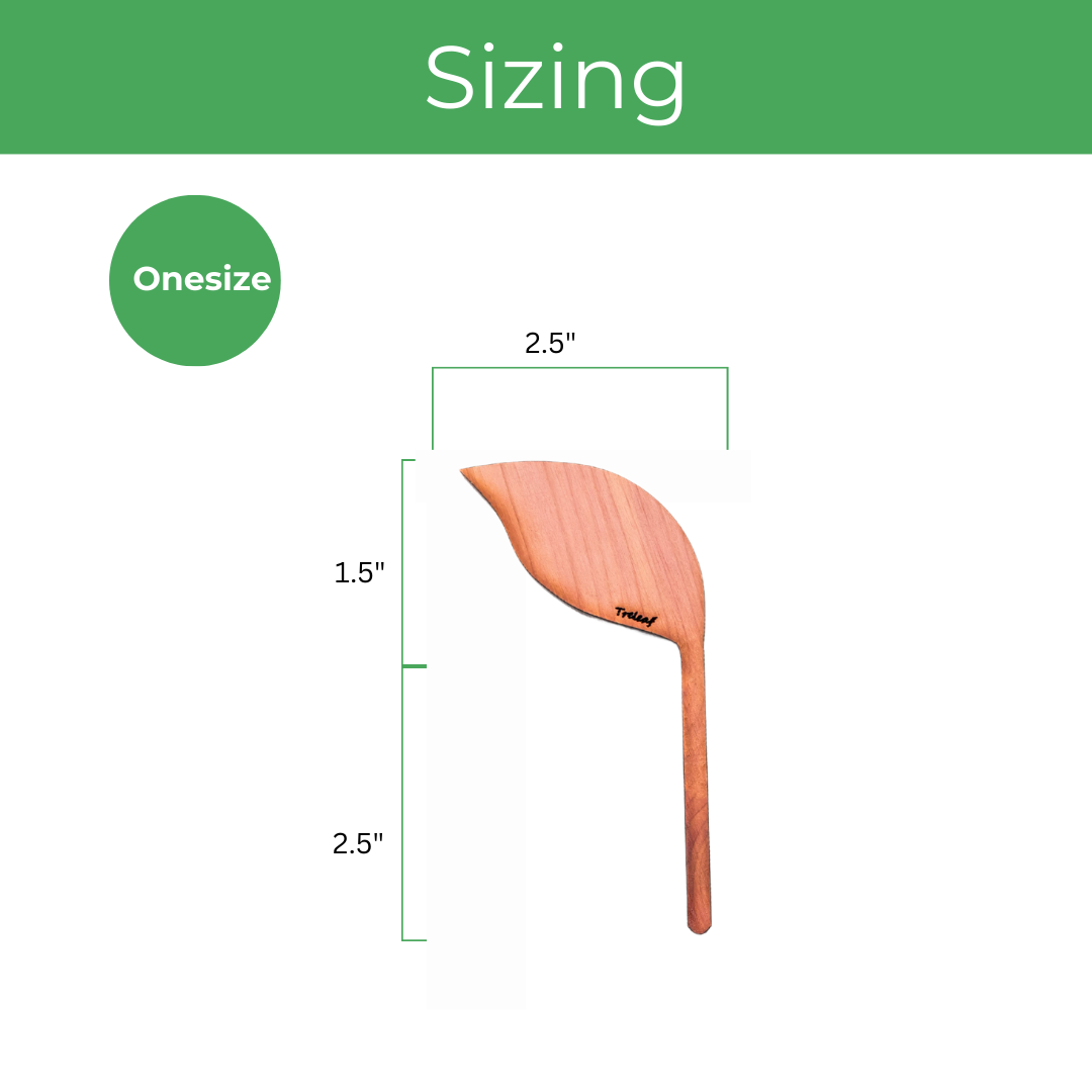 Folia™ - Wooden plant tags - Leaf-shaped plant labels