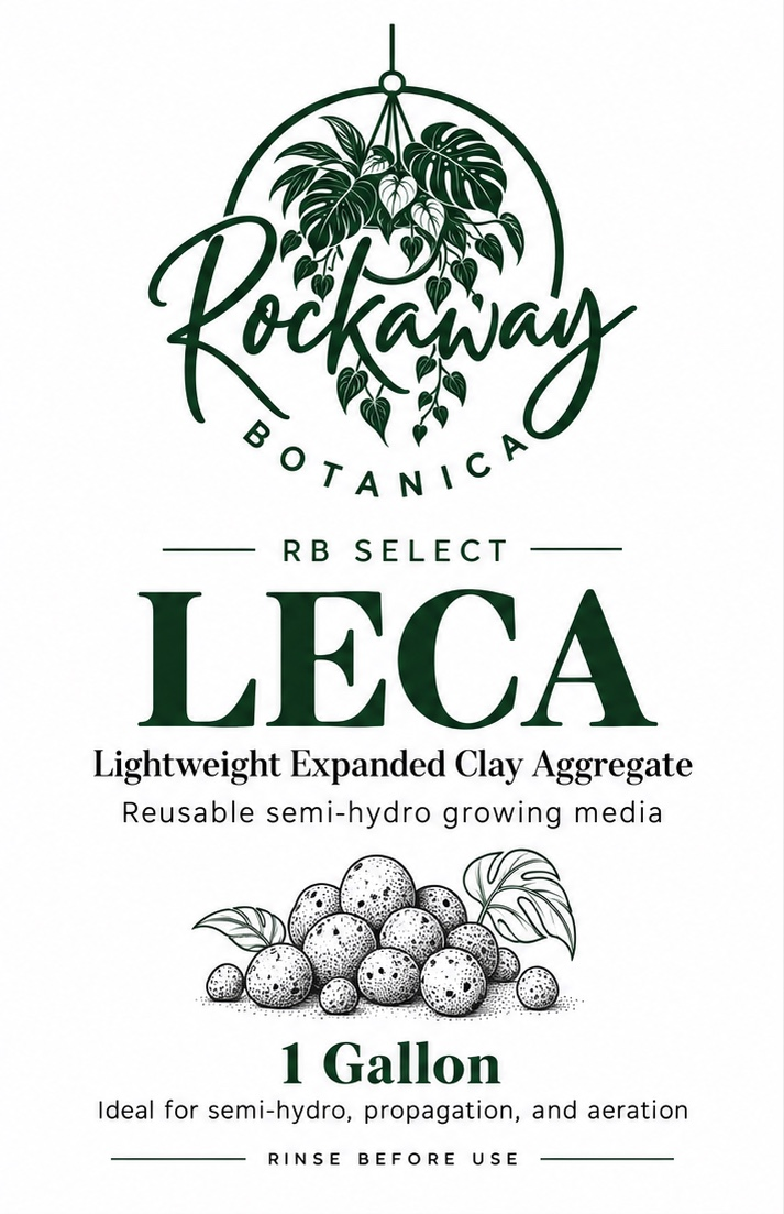 Rockaway Botanica RB Select LECA 1 Gallon label